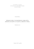 prikaz prve stranice dokumenta Mineraloška i geokemijska obilježja boksita iz Košuta i Gljeva, okolica Sinja