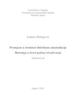 prikaz prve stranice dokumenta Promjene u strukturi ihtiofaune  akumulacije Butoniga  u deset godina istraživanja