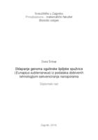 prikaz prve stranice dokumenta Sklapanje genoma ogulinske špiljske spužvice (Eunapius  subterraneus) iz podataka dobivenih tehnologijom sekvenciranja nanoporama