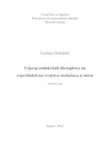 prikaz prve stranice dokumenta Utjecaj endokrinih disruptora na reproduktivna svojstva mekušaca u moru