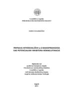 prikaz prve stranice dokumenta Priprava heterocikličih alfa-D-manopiranozida kao potencijalnih inhibitora hemaglutinacije. Dulong-Petit i nastava kemije.