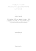 prikaz prve stranice dokumenta Termosalientni (termoodskočni) materijali - primjer N'-2-propiliden-4-hidroksibenzohidrazid