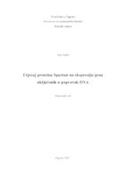 prikaz prve stranice dokumenta Utjecaj proteina Spartan na ekspresiju gena uključenih u popravak DNA