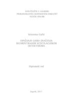 prikaz prve stranice dokumenta Opažnje gama zračenja segmentiranim scintilacijskim detektorima