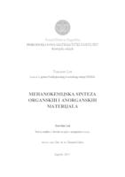 prikaz prve stranice dokumenta Mehanokemijska sinteza organskih i anorganskih materijala