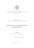 prikaz prve stranice dokumenta Infracrvena spektroskopija kolesterola