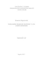 prikaz prve stranice dokumenta Nuklearne reakcije izazvane 7Li na lakim jezgrama