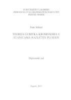 prikaz prve stranice dokumenta Teorija gubitka kromosoma u stanicama različite ploidije