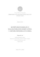 prikaz prve stranice dokumenta Kompleksi bakra(II) s halogeniranim derivatima N-benziliminodiacetamida ; Liesegangovi prsteni - projektna nastava 