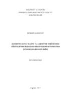 prikaz prve stranice dokumenta Elementni sustav eluata tla Labinštine onečišćenog višestoljetnim rudarsko-industrijskim aktivnostima (Istarski ugljenokop Raša)