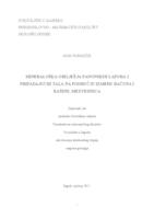 prikaz prve stranice dokumenta Mineraloška obilježja panonskih lapora i pripadajućih tala na području između Bačuna i Kašine, Medvednica