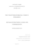 prikaz prve stranice dokumenta Šest masovnih izumiranja: uzroci i posljedice