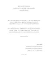 prikaz prve stranice dokumenta Multifunkcionalna svojstva biljnih proteina: citoplazmatska gliceraldehid-3-fosfat dehidrogenaza kao moonlighting protein