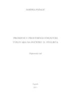 prikaz prve stranice dokumenta Promjene u prostornoj strukturi Vukovara na početku 21. stoljeća