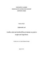 prikaz prve stranice dokumenta Analiza utjecaja katabatičkog strujanja na pojavu magle nad Zagrebom