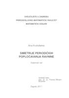 prikaz prve stranice dokumenta Simetrije periodičkih popločavanja ravnine