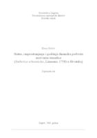 prikaz prve stranice dokumenta Status, rasprostranjenje i godišnja dinamika podvrsta močvarne strnadice (Emberiza schoeniclus, Linneaus, 1758) u Hrvatskoj