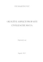 prikaz prve stranice dokumenta Okolišni aspekti propasti civilizacije Maya