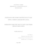 prikaz prve stranice dokumenta Postojane organske onečišćujuće tvari (POPs) i njihova bioakumulacija