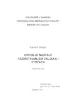 prikaz prve stranice dokumenta Krivulje nastale razmotavanjem valjaka i stožaca