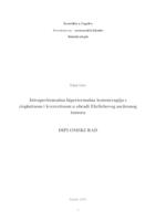 prikaz prve stranice dokumenta Intraperitonealna hipertermalna kemoterapija s cisplatinom i kvercetinom u obradi Ehrlichovog ascitesnog tumora