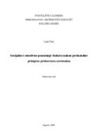 prikaz prve stranice dokumenta Socijalno i emotivno ponašanje štakora nakon perinatalne primjene prekursora serotonina