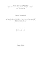 prikaz prve stranice dokumenta Podudaranje gravitacijske fizike i fizike fluida