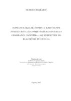 prikaz prve stranice dokumenta Supramolekulski motivi u kristalnim strukturama kadmijevih(II) kompleksa s odabranim oksimima - od strukture do elastičnih svojstava