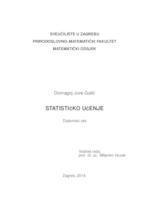 prikaz prve stranice dokumenta Statističko učenje