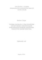 prikaz prve stranice dokumenta Tvorba defekata u poluvodičkim detektorima ozračivanjem fokusiranim ionskim snopovima različitih karakteristika