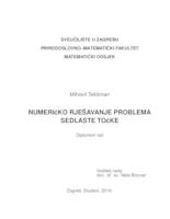 prikaz prve stranice dokumenta Numeričko rješavanje problema sedlaste točke