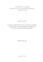 prikaz prve stranice dokumenta Utjecaj dopiranja TiO2 sloja rijetkim zemljama na efikasnost solarnih ćelija s organskom bojom