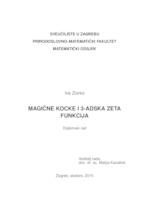 prikaz prve stranice dokumenta Magične kocke i 3-adska zeta funkcija