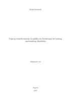 prikaz prve stranice dokumenta Utjecaj transformacije krajolika na formiranje hrvatskog nacionalnog identiteta