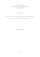 prikaz prve stranice dokumenta Uloga konzerviranih domena MATH, BTB, i SPOP proteina BPM1 u interakciji s proteinima  DMS3, RDM1 i HB6