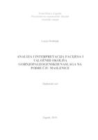 prikaz prve stranice dokumenta Analiza i interpretacija facijesa i taložnih okoliša gornjopaleogenskih naslaga na području Maslenice