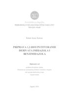 prikaz prve stranice dokumenta Priprava 1,2-disupstituiranih derivata imidazola i benzimidazola