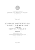 prikaz prve stranice dokumenta Interdisciplinarno istraživanje mutanata R620C, R623W i R623L ljudske dipeptidil-peptidaze III