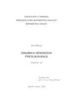 prikaz prve stranice dokumenta Dinamika Hénonovih preslikavanja