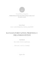 prikaz prve stranice dokumenta Katalizatori faznog prijenosa u organskoj sintezi