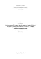 prikaz prve stranice dokumenta Lepidokronološka analiza i procjena primarne produkcije u naseljima posidonije (Posidonia oceanica (L.) Delile) izloženim utjecaju čovjeka