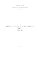 prikaz prve stranice dokumenta Metabolizam tijekom LCHF (ketogene) dijete