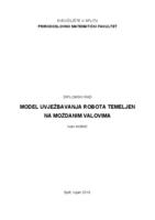 prikaz prve stranice dokumenta Model uvježbavanja robota temeljen na moždanim valovima