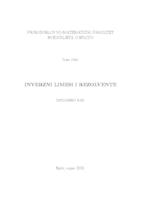 prikaz prve stranice dokumenta Inverzni limesi i rezolvente