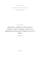 prikaz prve stranice dokumenta Primjena Ilirskog biotičkog indeksa (IBI) na krške tekućice Srednje Dalmacije: tokovi Pećina i Biba