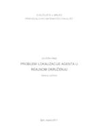 prikaz prve stranice dokumenta Problemi lokalizacije agenta u realnom okruženju