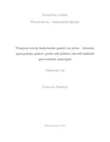 prikaz prve stranice dokumenta Primjena teorije funkcionala gustoće na jedno-fotonske apsorpcijske spektre građevnih jedinica olovnih halidnih perovskitnih materijala