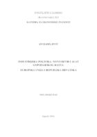 prikaz prve stranice dokumenta Industrijska politika - novi okvir i alat gospodarskog rasta;Europska unija i Republika Hrvatska