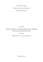 prikaz prve stranice dokumenta Modeli i trendovi u upravnom obrazovanju s posebnim osvrtom na Republiku Hrvatsku