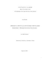 prikaz prve stranice dokumenta Primjena spoznaja sistemske obiteljske terapije u praksi socijalnog rada